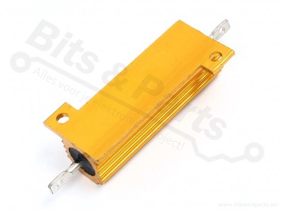 Vermogensweerstand draadgewonden 1 Ohm / 50W